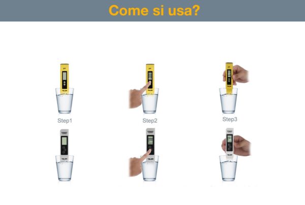PHmetro e TDS tester sali per conducibilità elettronica - immagine 7